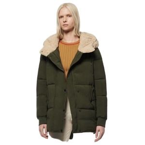 Marc New York by Andrew Marc Sarawee Faux Sherpa‎ Down Alternative Coat